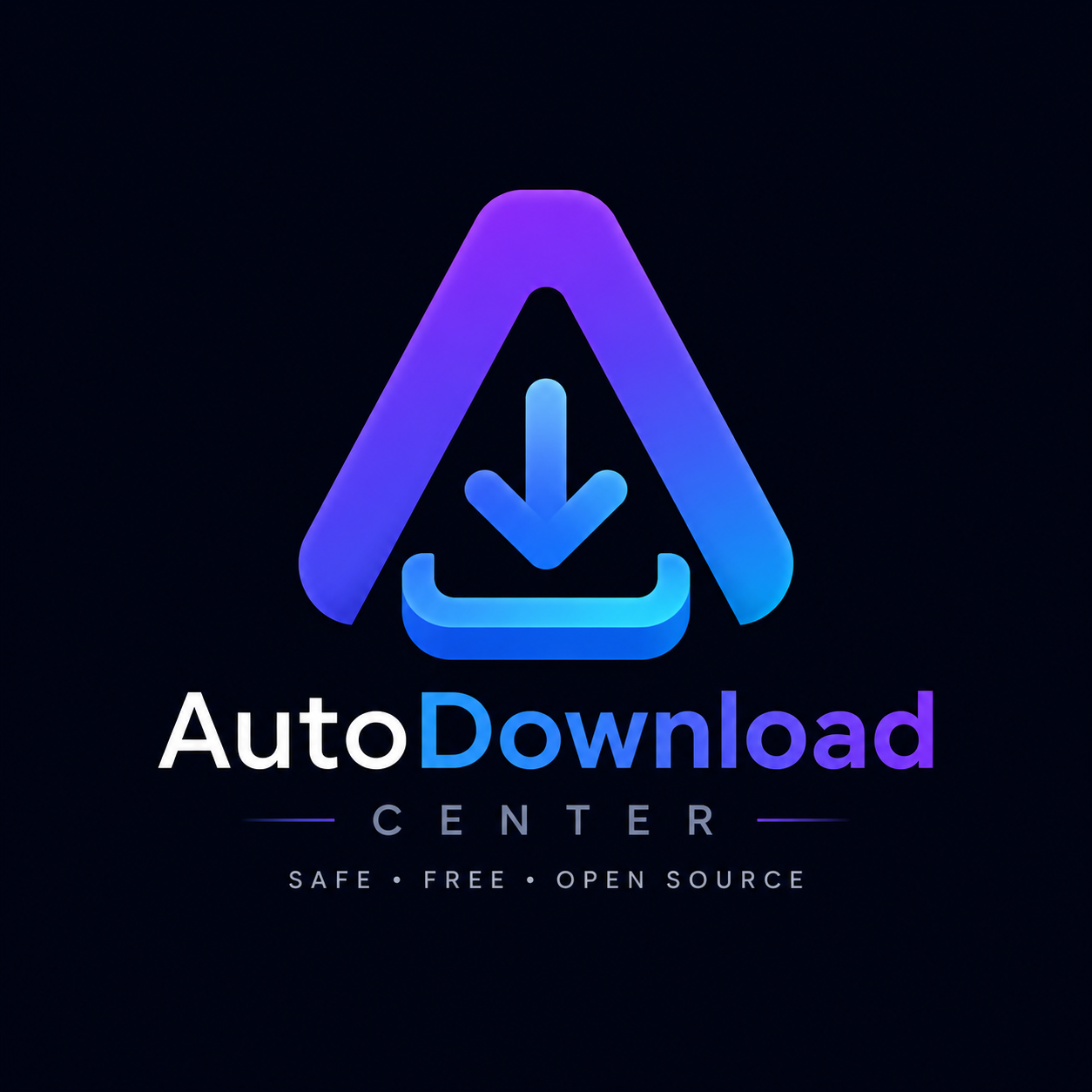 Auto Download Center Logo