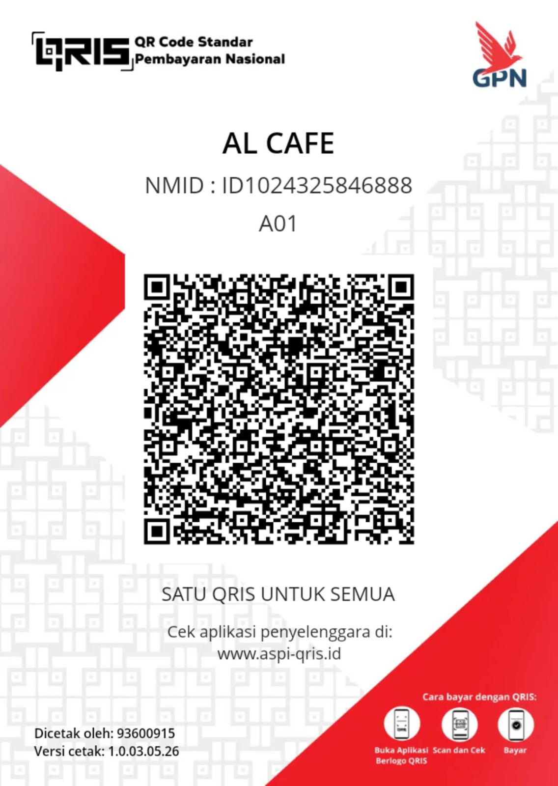 QRIS Donation Code